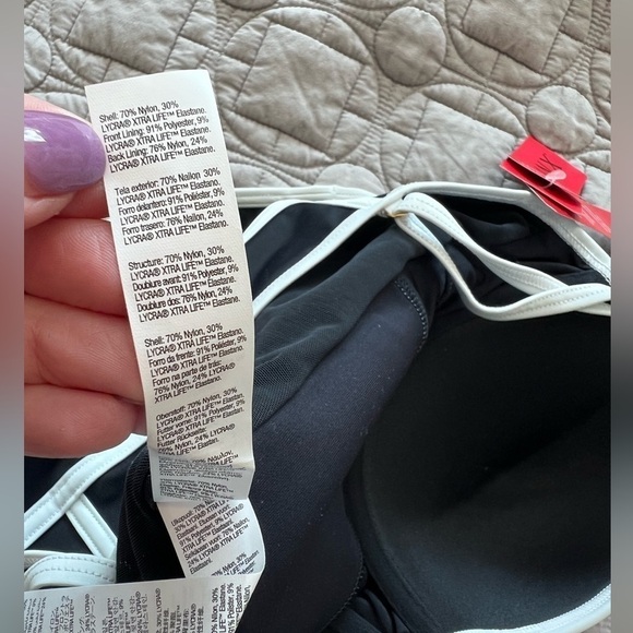 NWT SPANX Sweetheart One Piece Swimsuit Bathing Suit Built-In Bra Underwire - Picture 14 of 16